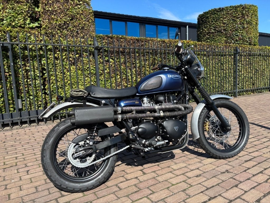 Triumph Bonneville Scrambler 900, Permis Moto A, Entreprise, Plus de 35 kW, 2 cylindres