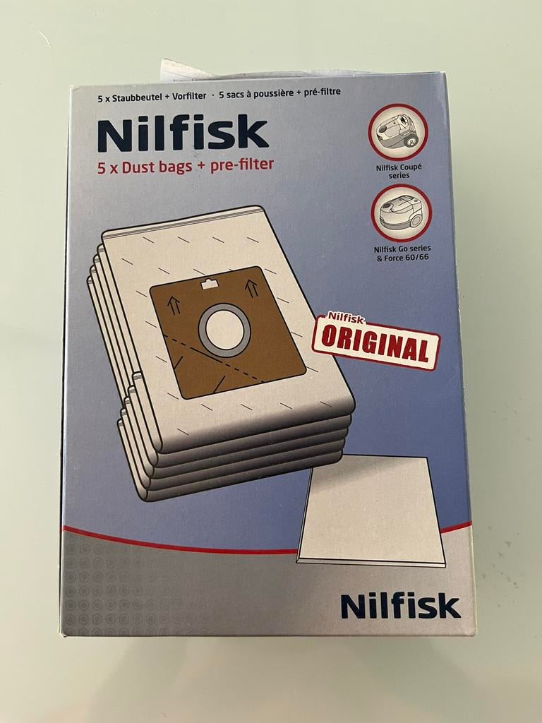 Stofzuigzakken Nilfisk, Elektronische apparatuur, Ophalen, Nieuw, Stofzak, Stofzuiger