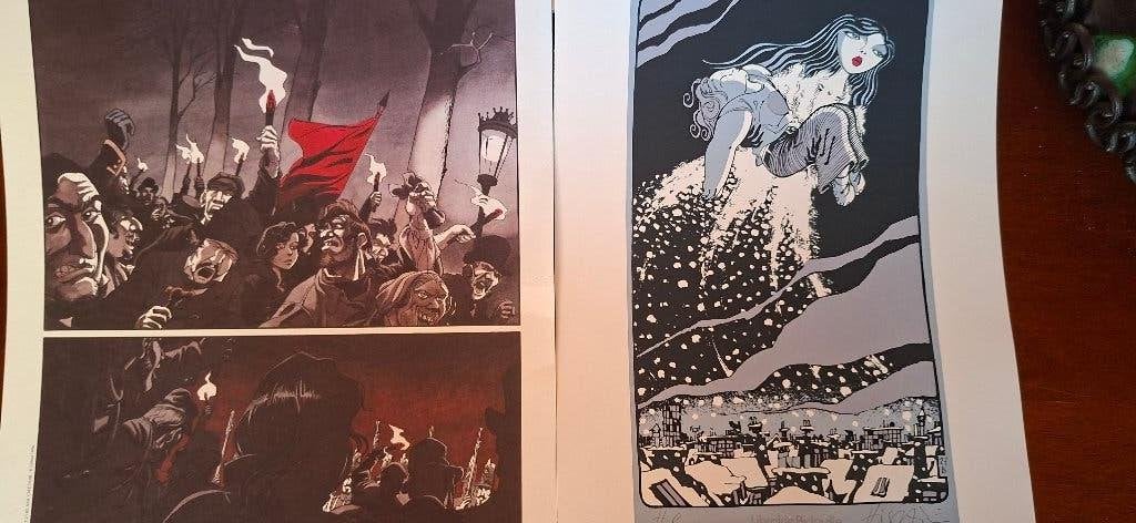 BD HISLAIRE AFFICHE ET SERIGRAPHIE SIGNEE, Plusieurs BD, Enlèvement ou Envoi, Neuf, HISLAIRE