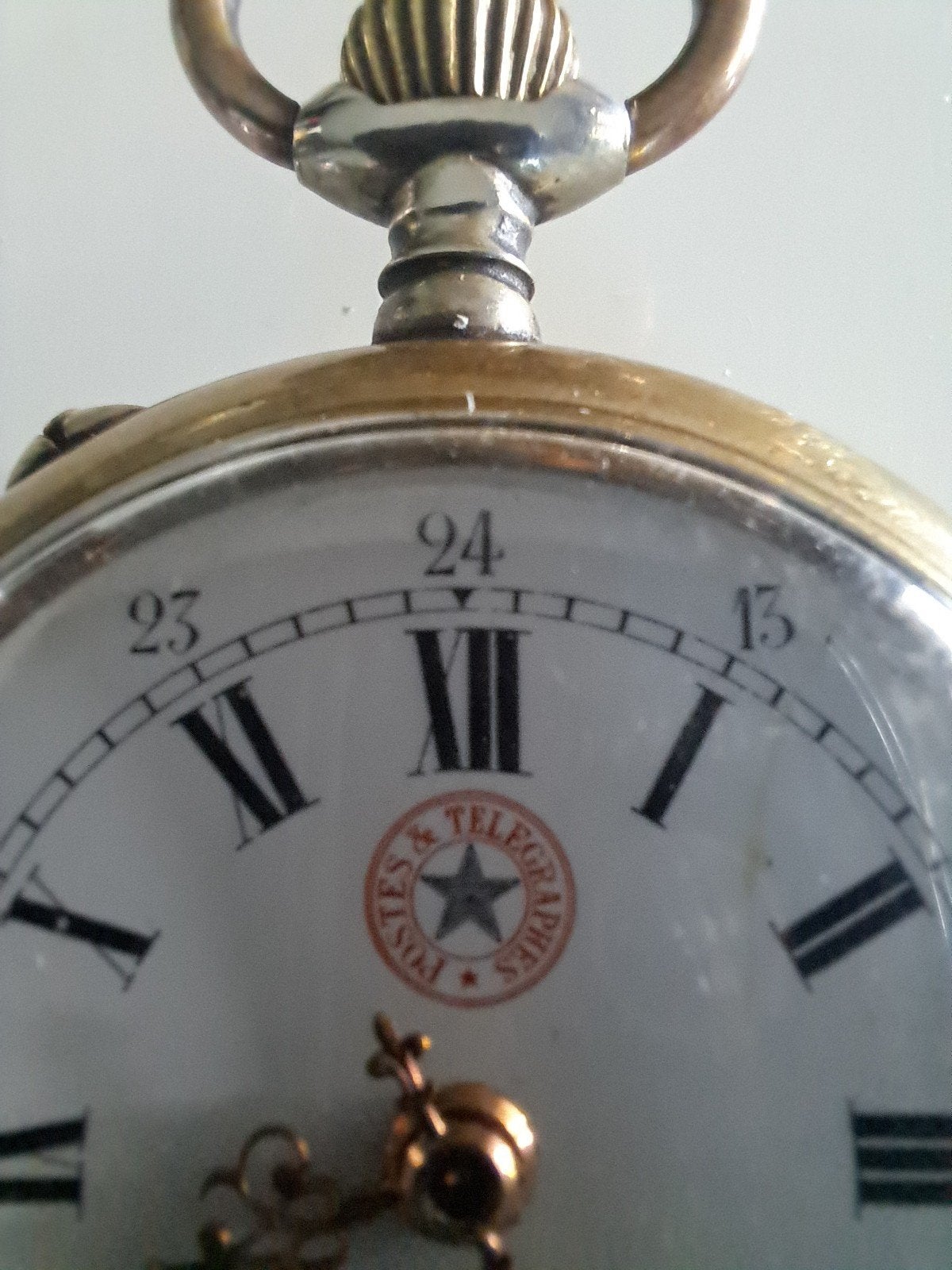 montre gousset Poste et Télégraphe, Handtassen en Accessoires, Horloges | Antiek, Ophalen of Verzenden