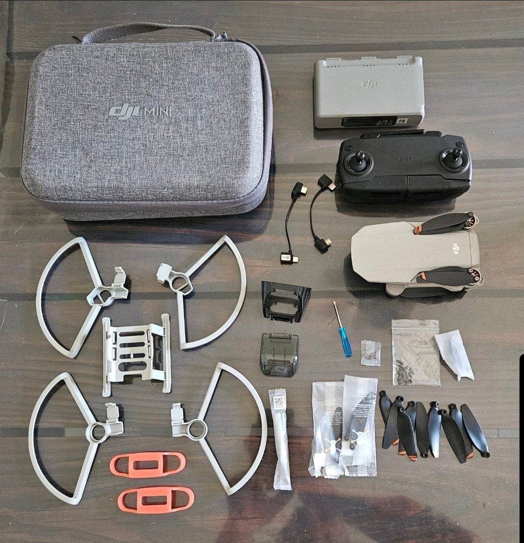 Combo DJI Mini Fly Plus, Enlèvement ou Envoi, Utilisé, Moins de 250 g, DJI