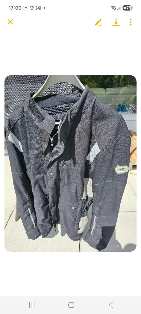BMW motorjas, Motoren, Kleding | Motorkleding, Ophalen of Verzenden, Heren, Broek | textiel, BMW Mottorad