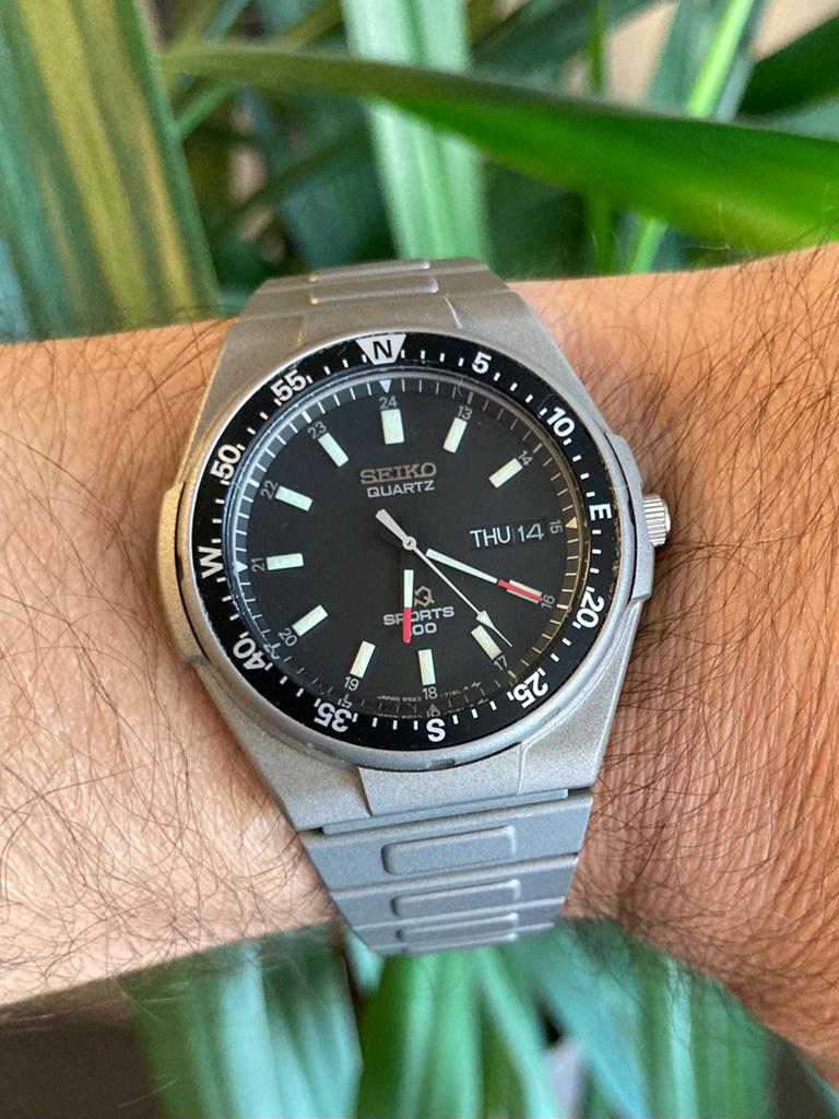SEIKO “6923 7100” 1984 N.O.S., Handtassen en Accessoires, Horloges | Heren, Ophalen, Zo goed als nieuw, Seiko