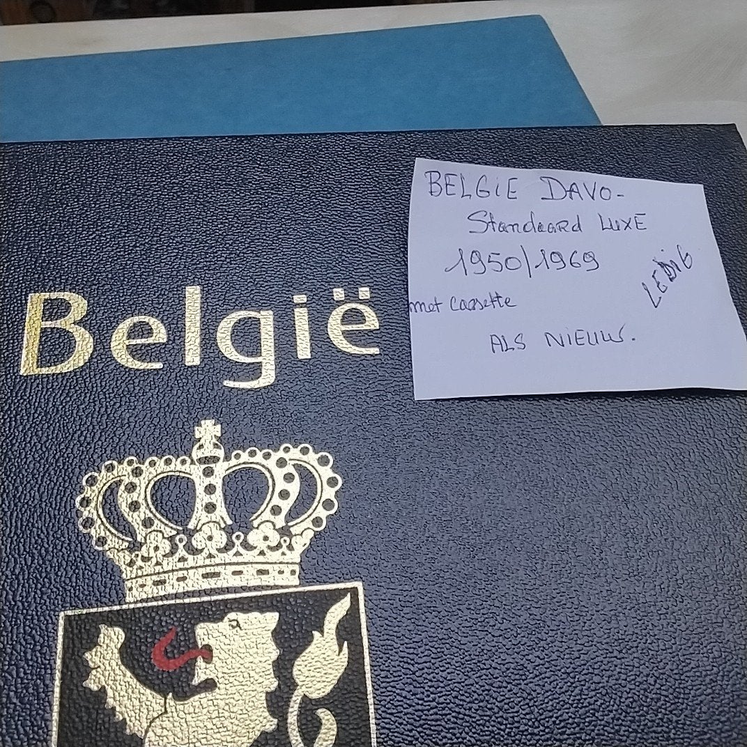 ALBUM DE LUXE STANDARD DE Ledig DAVO, BELGIQUE, 1950/1969, Enlèvement ou Envoi