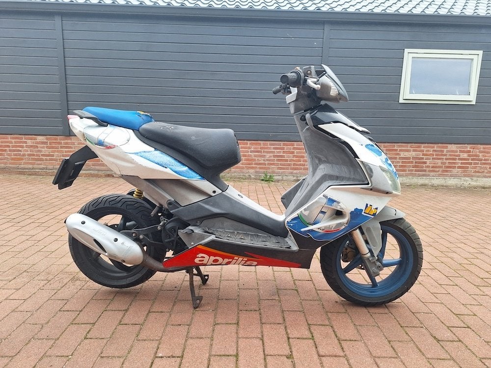 Aprilia VF 50cc met 45km kenteken retro scooter brommer, Ophalen, Gebruikt, Klasse B (45 km/u), Tweetakt