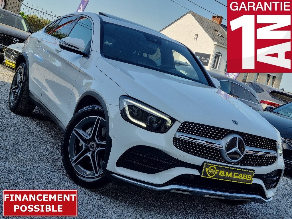 Mercedes-Benz GLC 220 Coupe d 4-Matic  AMG  GPS-LED-LEDERP, Auto's, Automaat, 143 kW, 4 cilinders, Regensensor