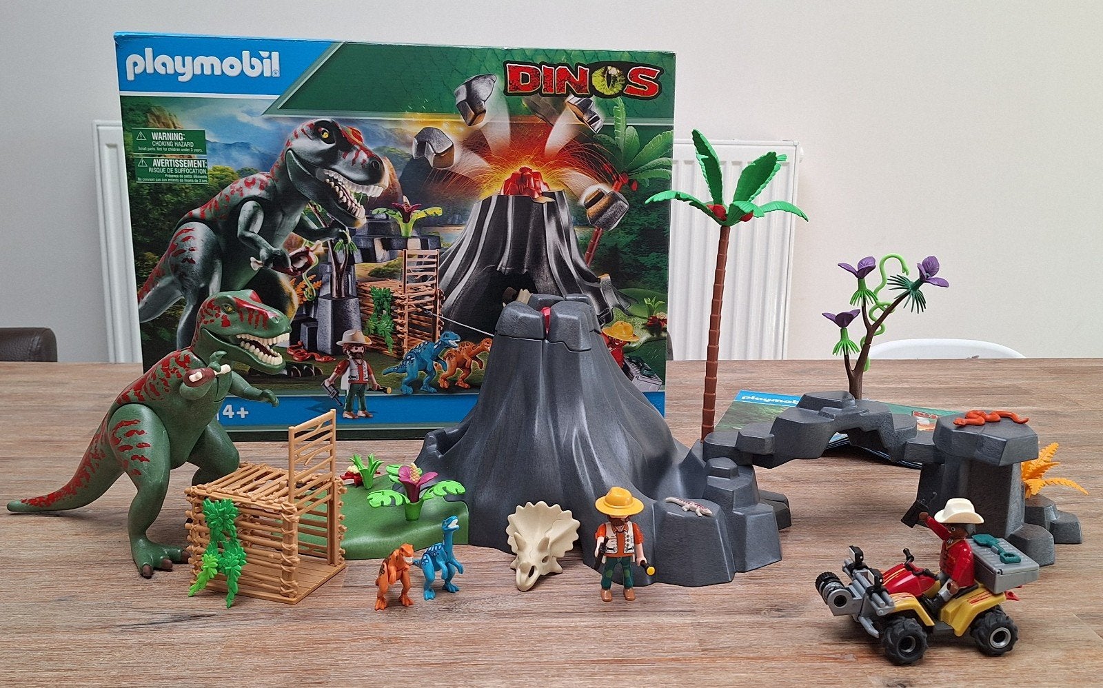 Playmobil dino en vulkaan, Kinderen en Baby's, Speelgoed | Playmobil, Ophalen