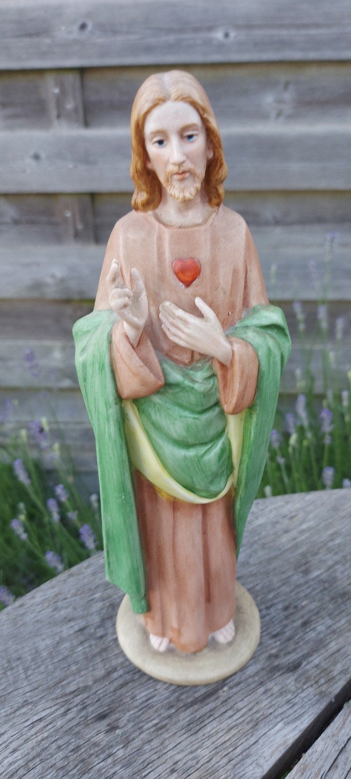 Beeld Heilig hart van Jezus, Antiek en Kunst, Antiek | Religieuze voorwerpen, Ophalen