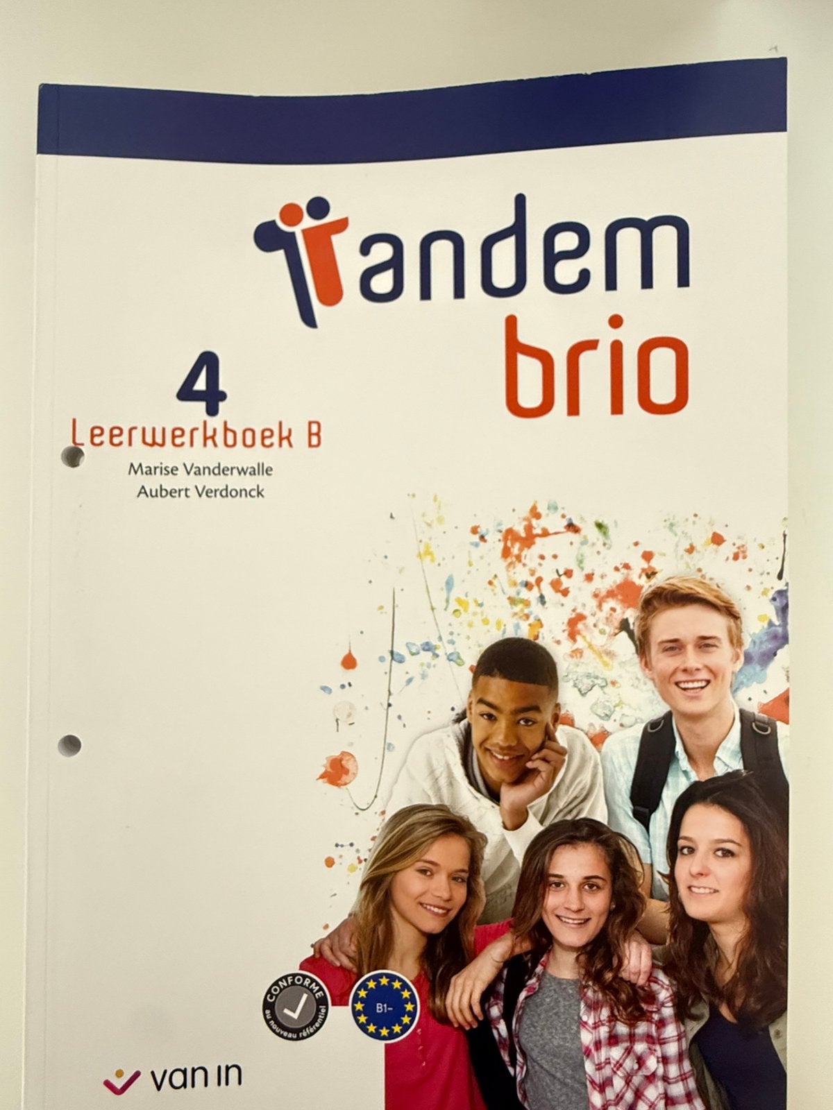 Tandem Brio 4 leerwerkboek B (met 2 schijven), Boeken, Ophalen, Nieuw