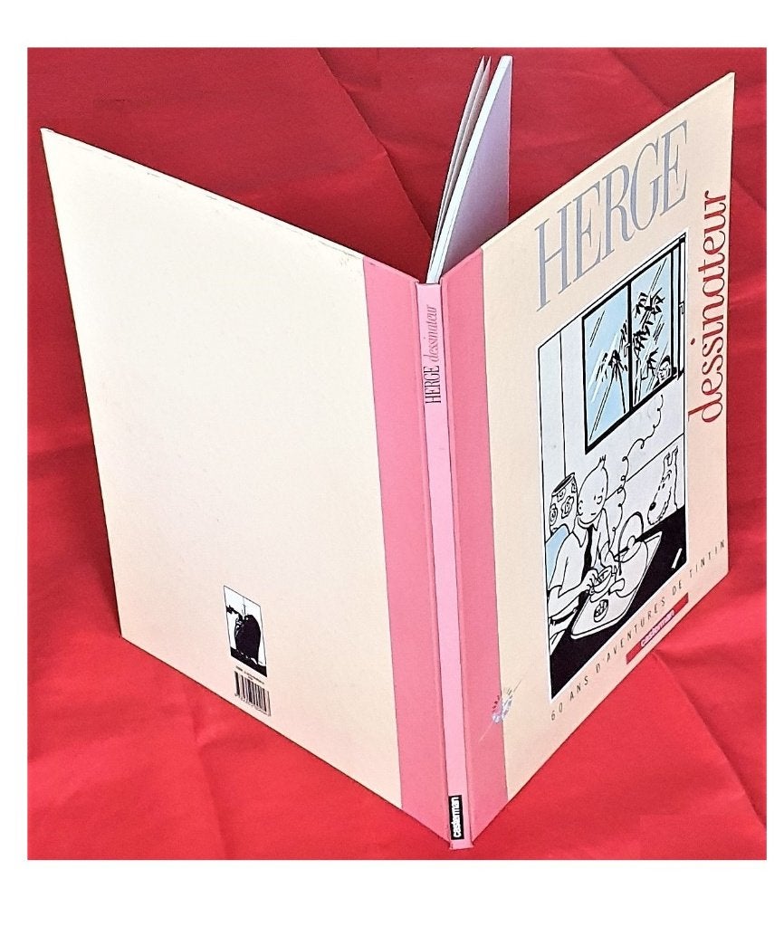 Hergé ⭐ dessinateur, 60 ans d'aventures de Tintin ~ eo 1988, Enlèvement ou Envoi, Tintin, Neuf, Livre ou Jeu