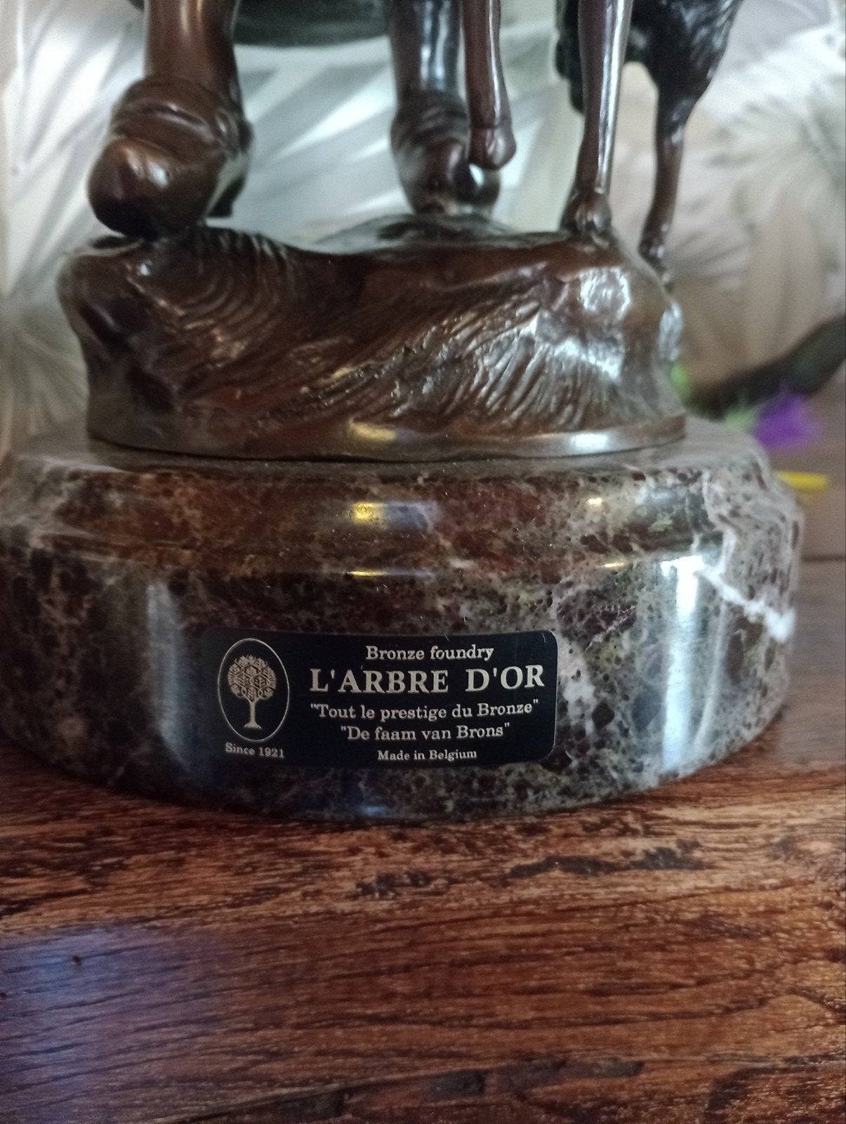 2 pièce, Moreau en bronze, Enlèvement, Bronze