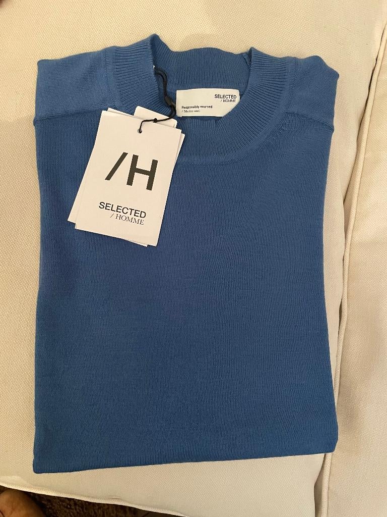 herentrui trui Selected/ Hommes merino M, Ophalen of Verzenden, Nieuw, Maat 48/50 (M)