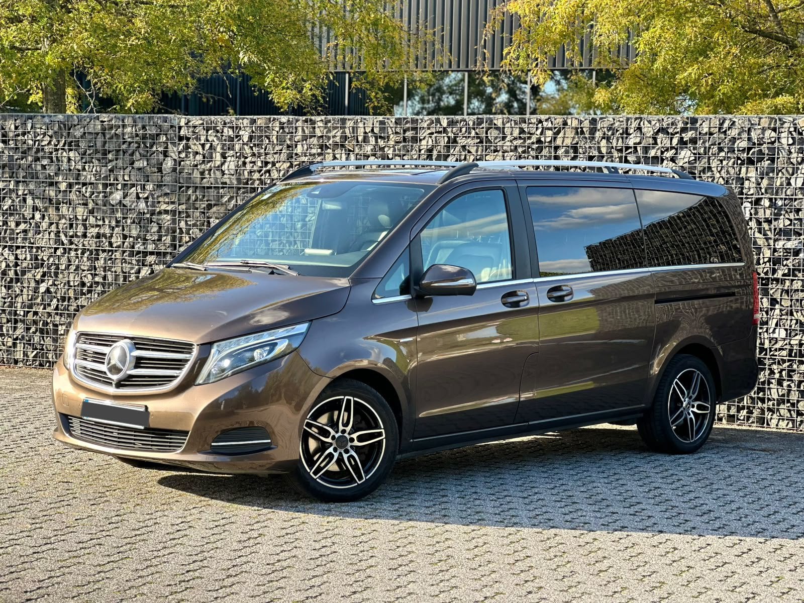 Mercedes V250 Lichte Vracht, Auto's, Automaat, 4 deurs, Monovolume, Bruin