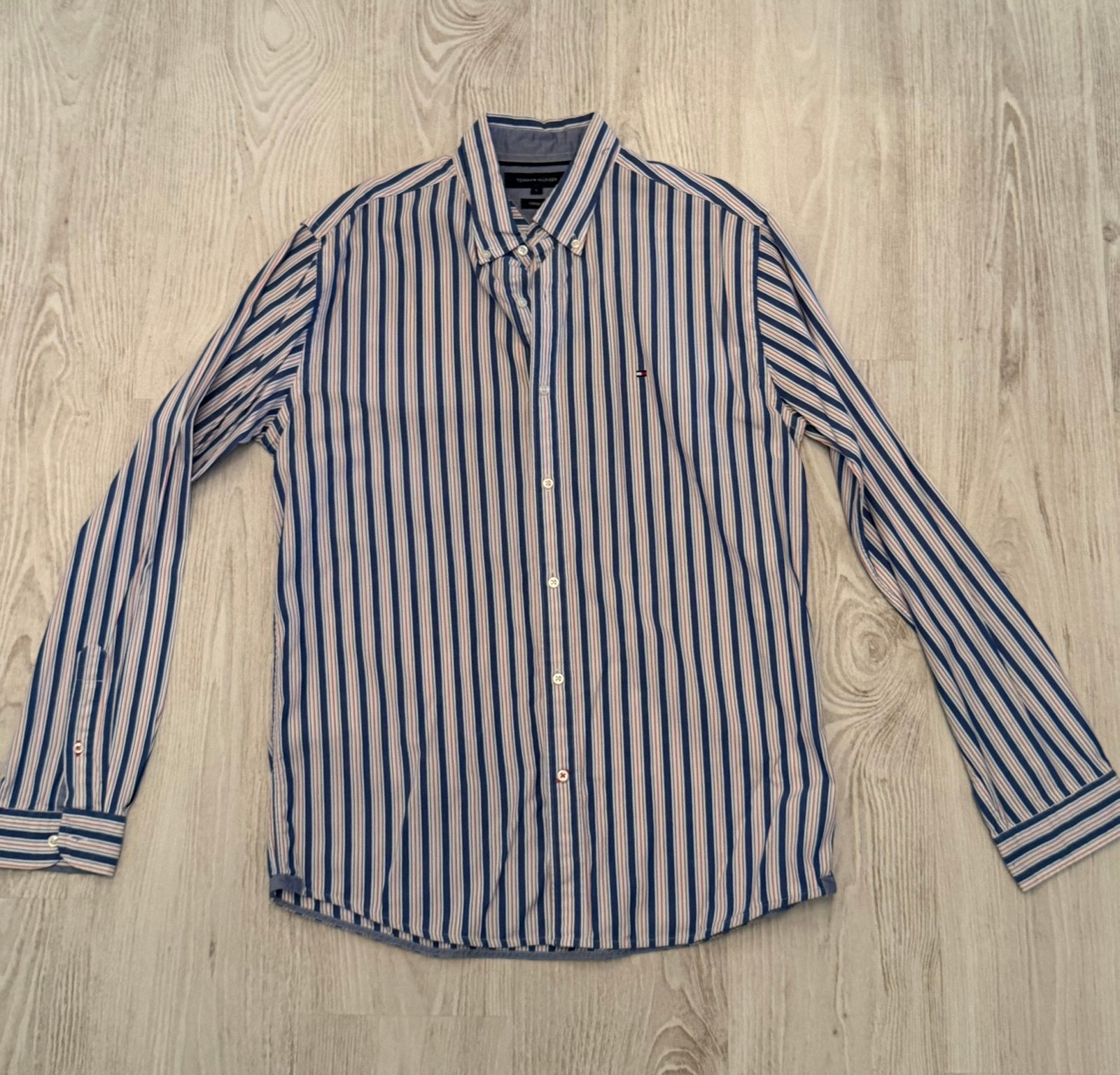 Tommy Hilfiger hemd - maat L, Ophalen of Verzenden, Zo goed als nieuw