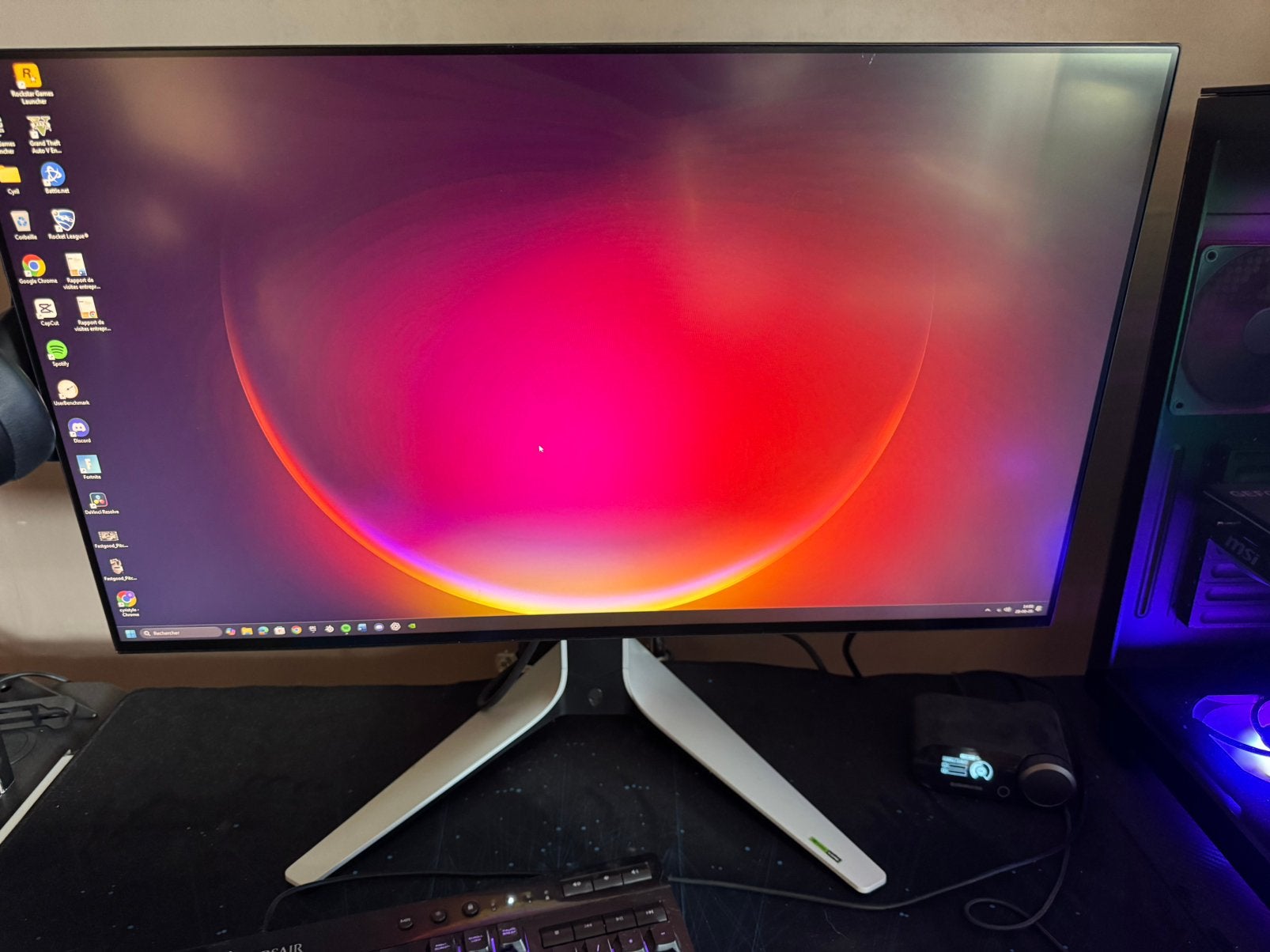 Ecran Alienware 240hz 27 pouces, Informatique & Logiciels, Moniteurs, Enlèvement ou Envoi, Comme neuf