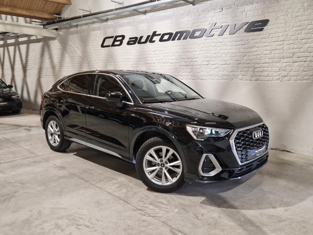 Audi Q3 Sportback S-line, 1498 cc, 4 cilinders, Zwart, Bedrijf