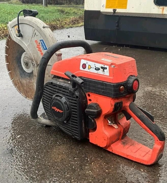 Scie à béton/meule Norton Clipper CP514 350 mm — 4 kW, Enlèvement ou Envoi