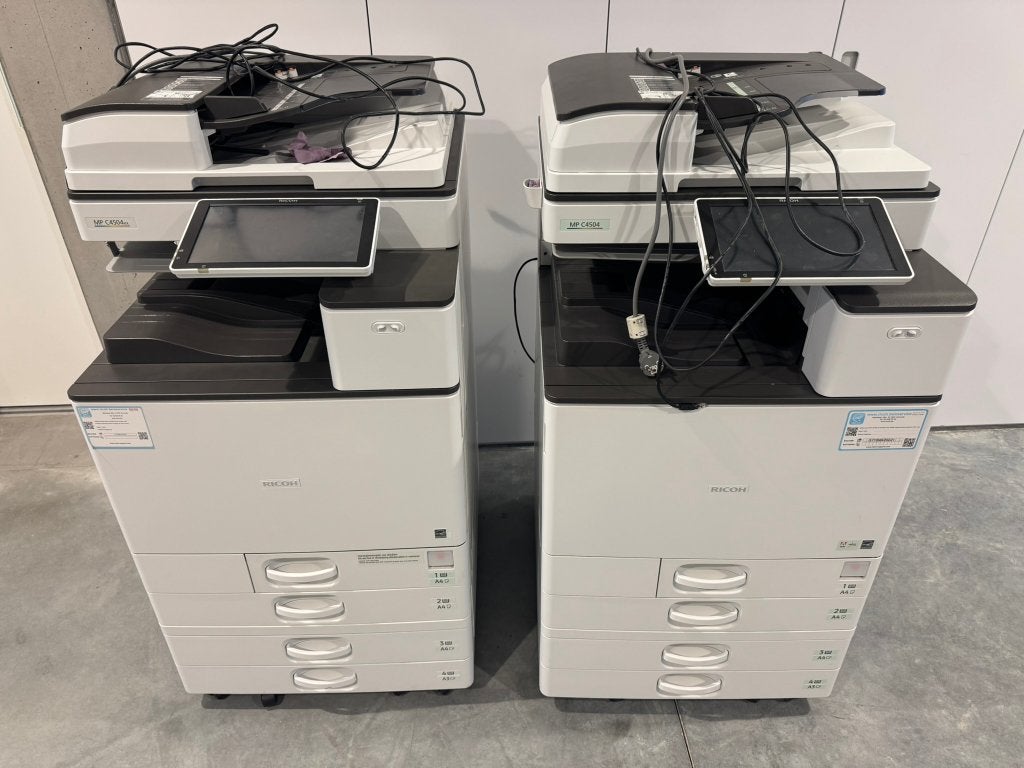 Ricoh multifunctional copier MP C4504, Computers en Software, Printers, Gebruikt, All-in-one, Laserprinter, Faxen, Kleur printen