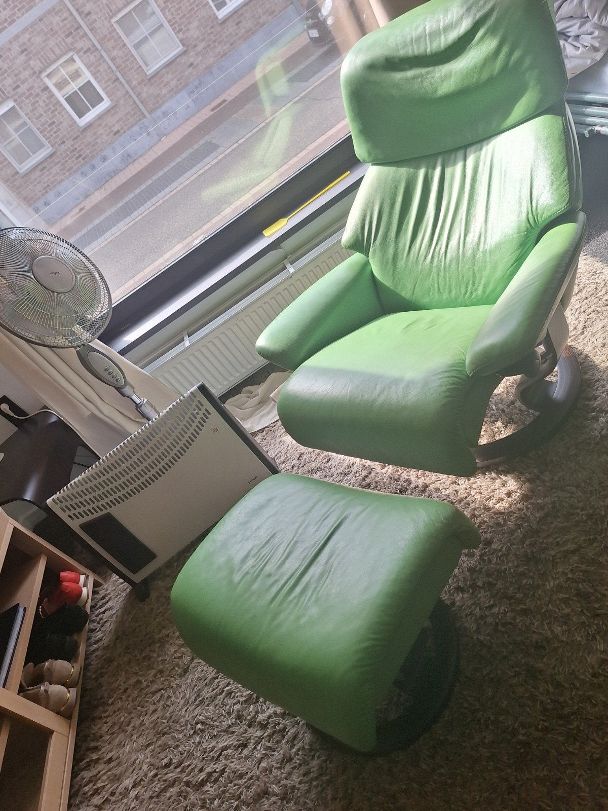fauteuil, Ophalen, Leer