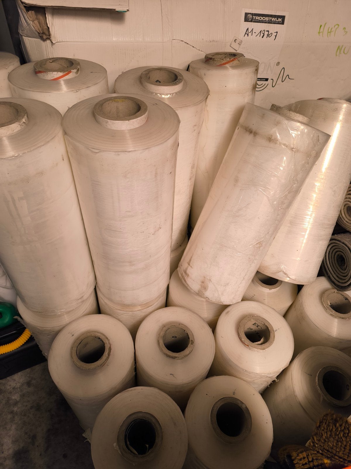 rouleaux folie plastique transparent, Bricolage & Construction, Enlèvement, Neuf, 15 m² ou plus, Film