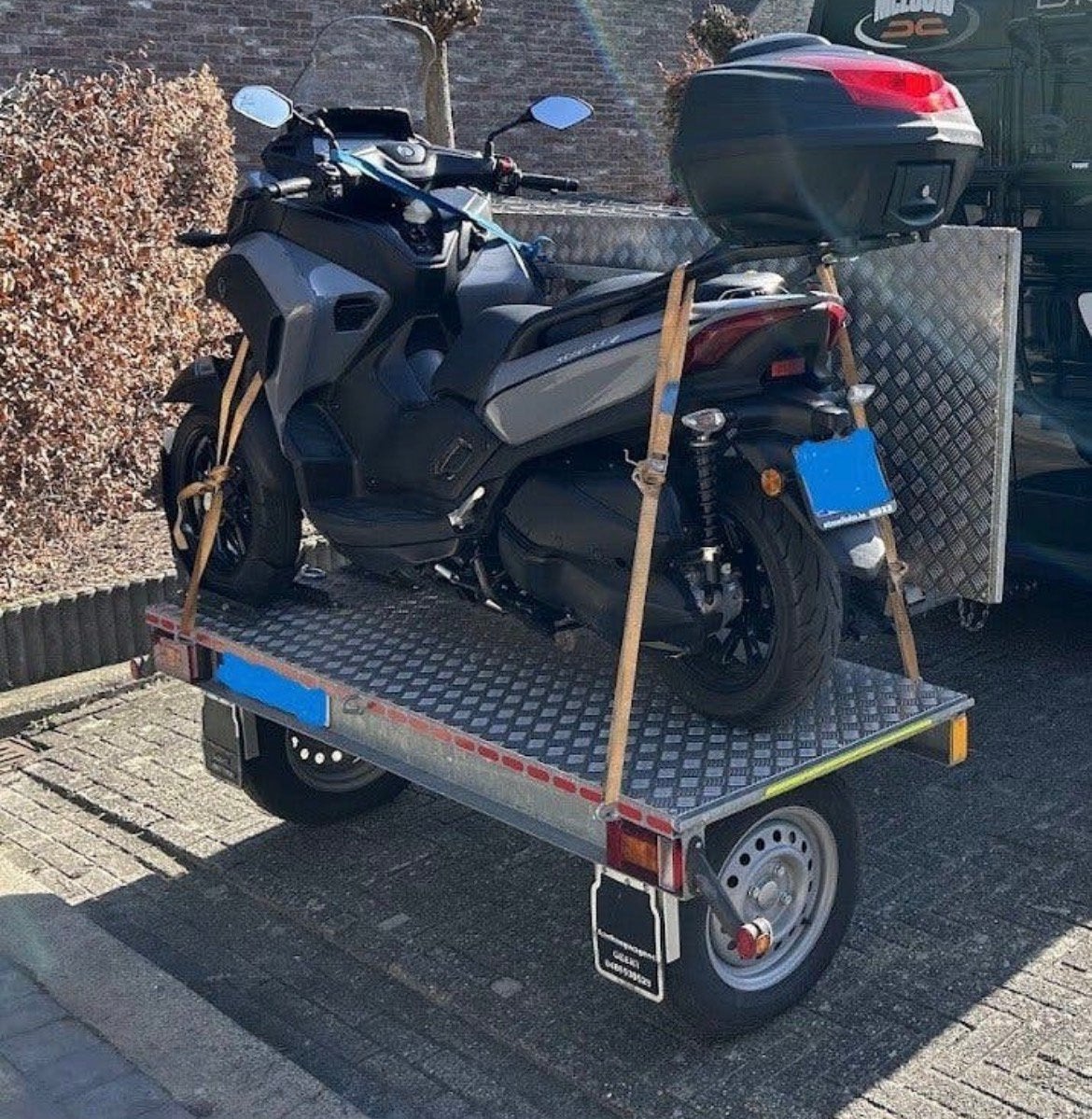 Remorque pour moto, Autos : Divers, Enlèvement, Comme neuf