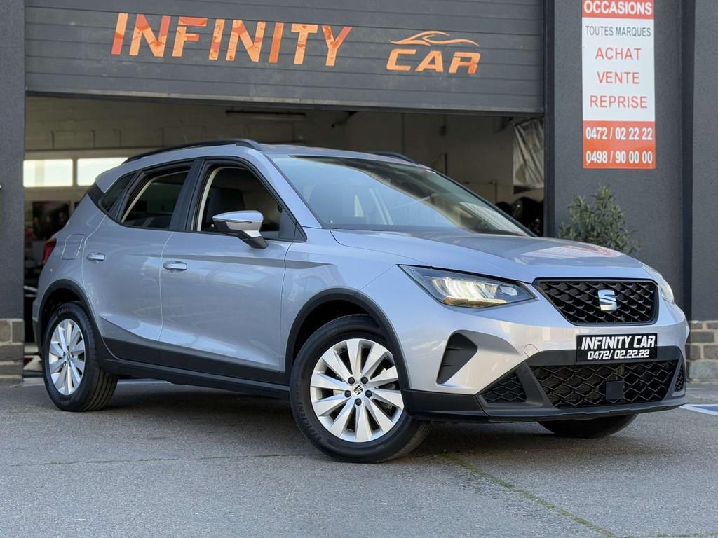 SEAT Arona Arona 1.0 TSI Style, Autos, Argent ou Gris, Achat, Entreprise, Boîte manuelle