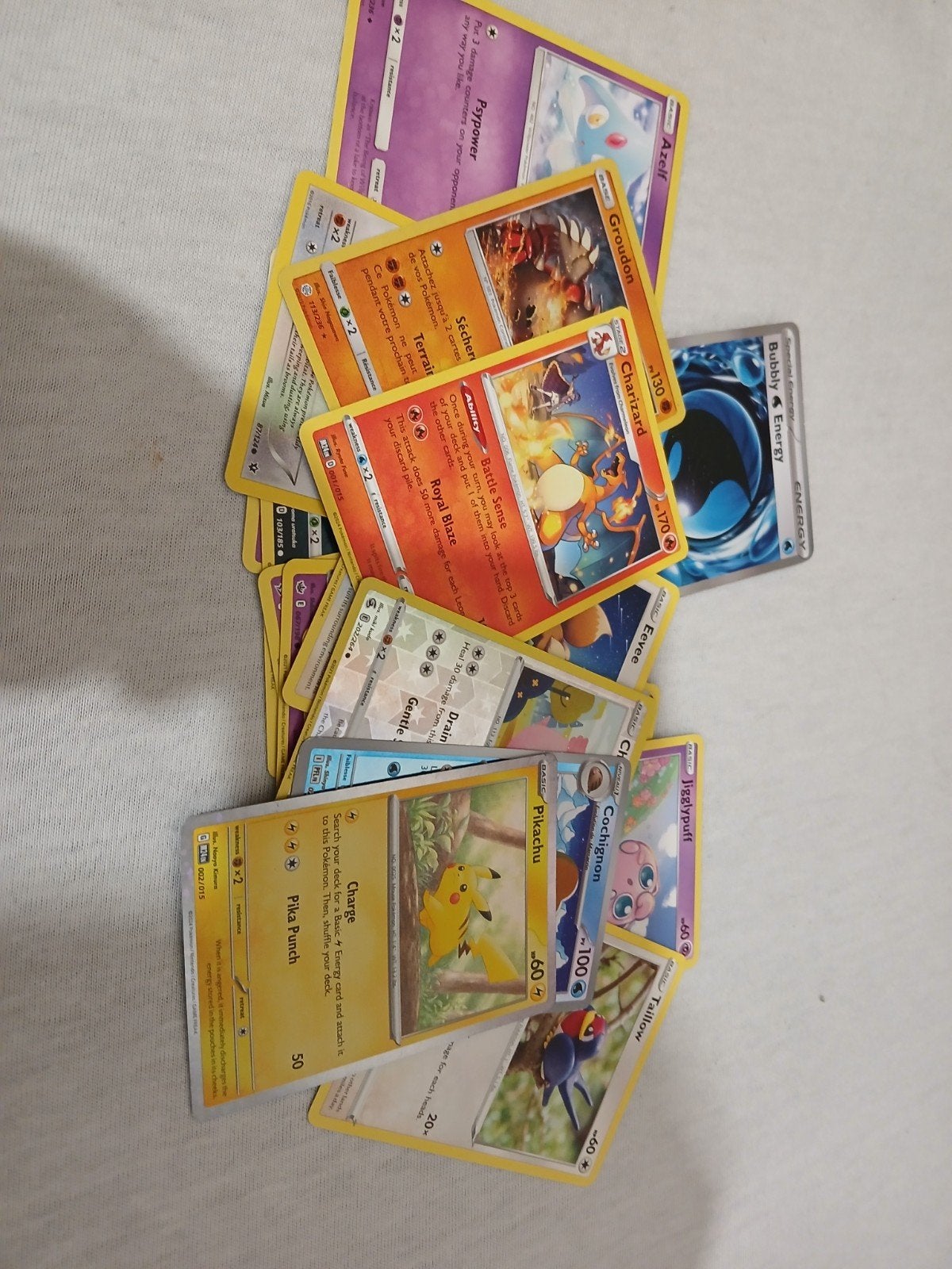 Pokemon kaarten, Ophalen of Verzenden, Zo goed als nieuw, Meerdere kaarten, Foil