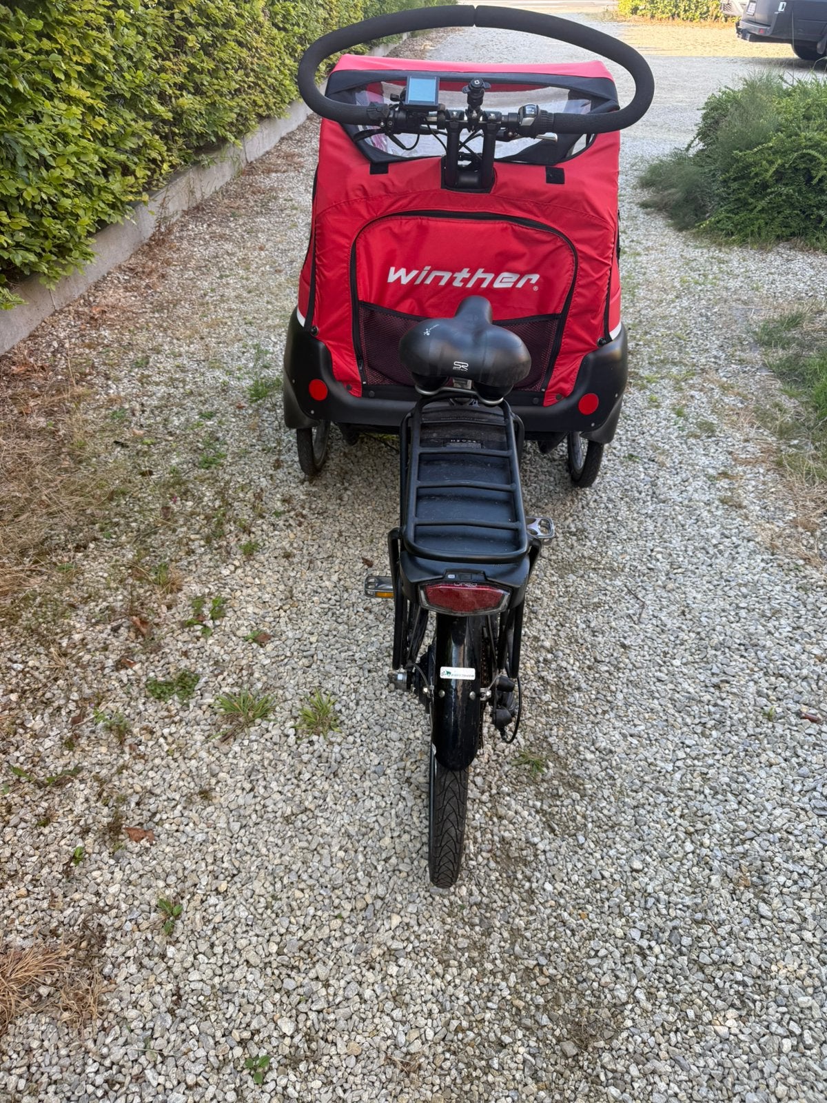 Winther Kangaroo elektrische bakfiets – zeer nette staat, Fietsen en Brommers, Ophalen, Zo goed als nieuw, Elektrisch