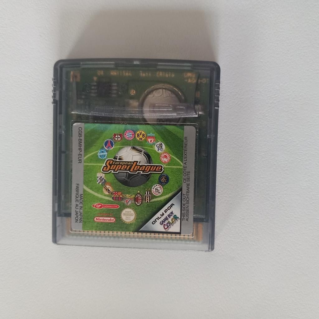 Nintendo Gameboy Color Euro Super League, Consoles de jeu & Jeux vidéo, Enlèvement ou Envoi, Comme neuf