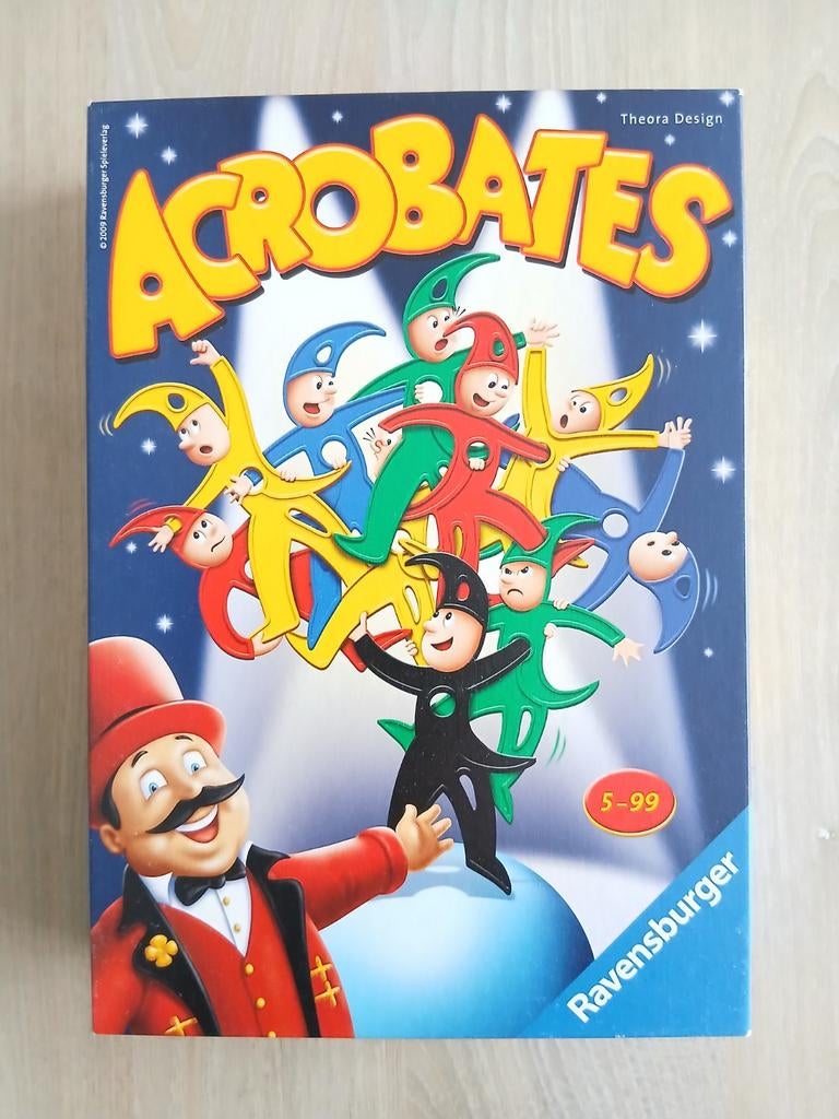 Gezelschapsspel, kinderspel, Ravensburger Acrobates, 5 jaar+, Hobby en Vrije tijd, Ophalen, Zo goed als nieuw