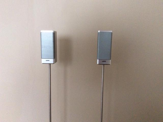 2 Loewe OPTA. 50W 8 Ohm en statieven, Audio, Tv en Foto, Luidsprekerboxen, Ophalen, Zo goed als nieuw