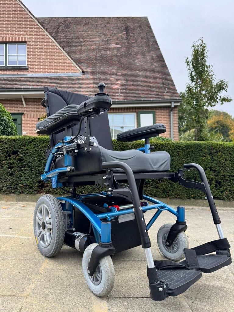 Vermeiren Navix Electrische Rolstoel – Nieuwstaat 2024, Ophalen of Verzenden, Inklapbaar, Zo goed als nieuw, Elektrische rolstoel