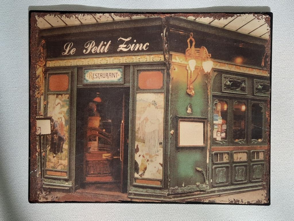 ijzeren paneel / Le Petit Zink, Verzenden