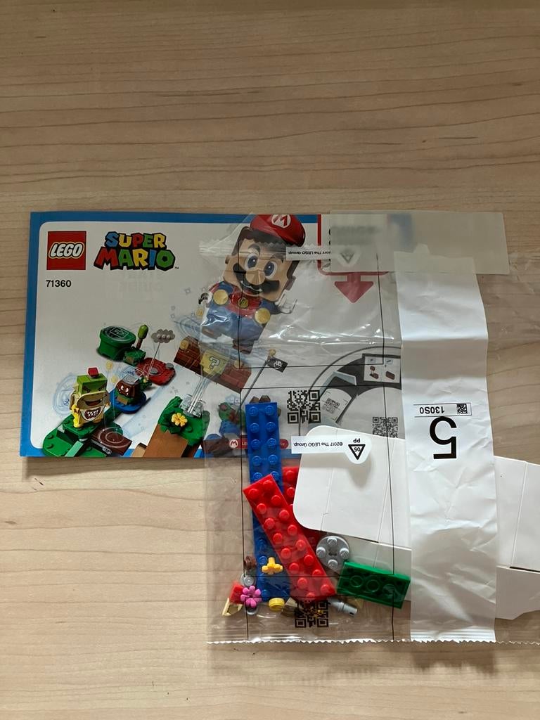 71360 lego  mario, Kinderen en Baby's, Ophalen of Verzenden, Zo goed als nieuw, Complete set, Lego
