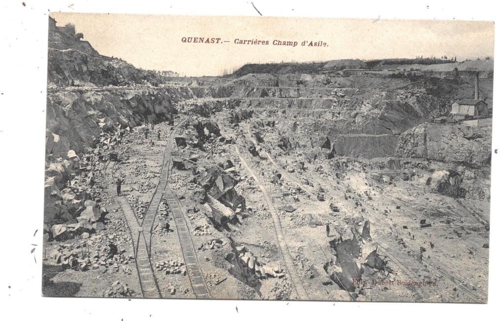 Quenast NA37: Carrières Champ d'Asile, Collections, Envoi, Avant 1920, Non affranchie, Brabant Wallon