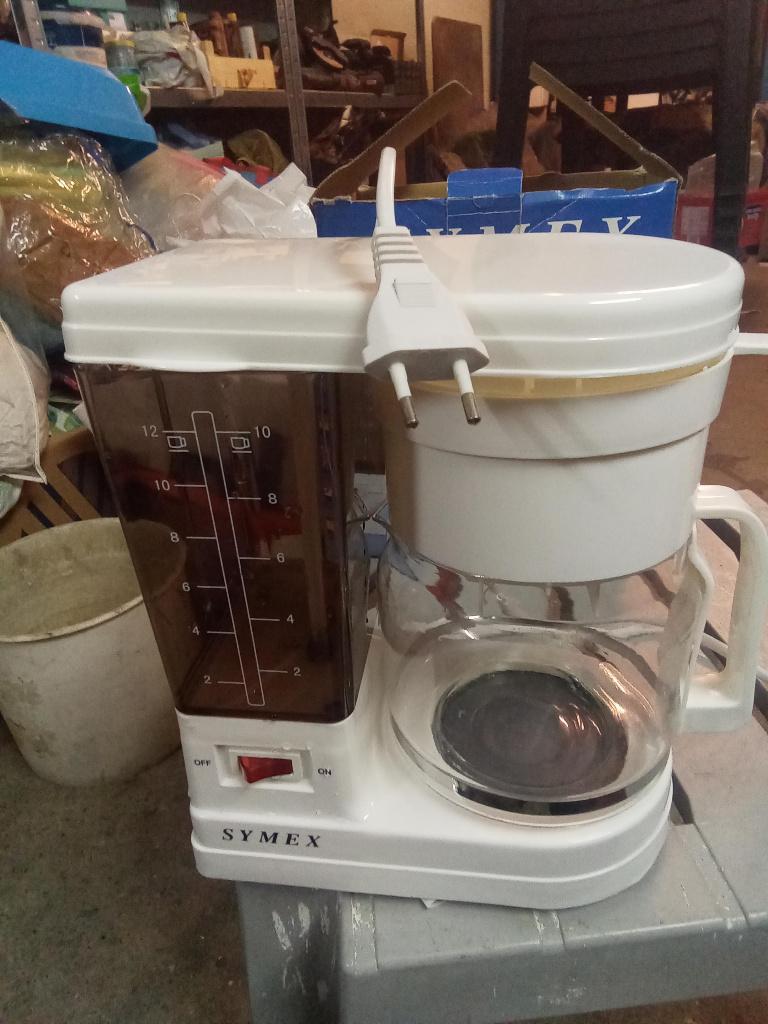 percolateur Symex neuf, Ophalen, Koffiemachine, Gemalen koffie, Zo goed als nieuw