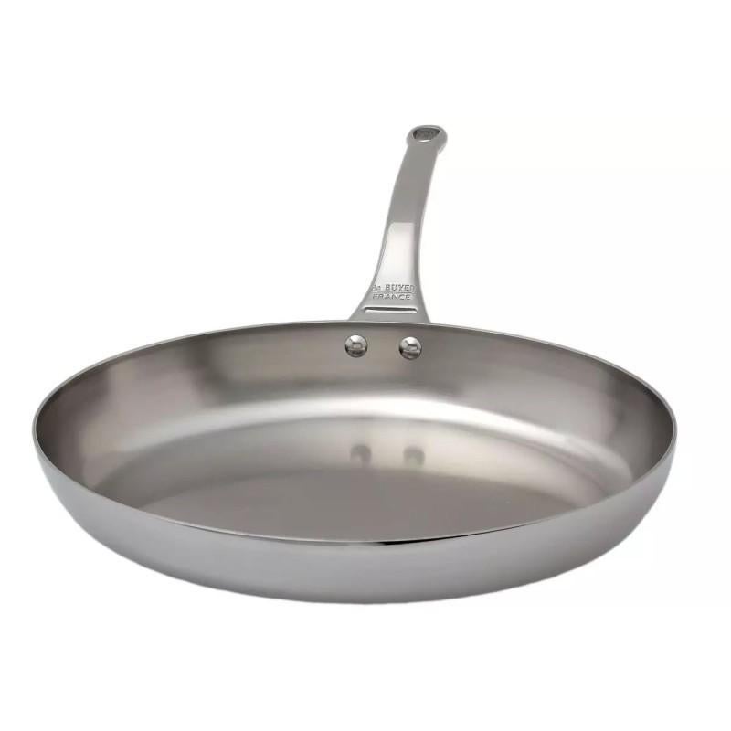 Nieuw | De Buyer  Ovale vispan 32cm inox | Reeks Affinity, Huis en Inrichting, Inox, Nieuw, Ophalen of Verzenden, Keramische plaat