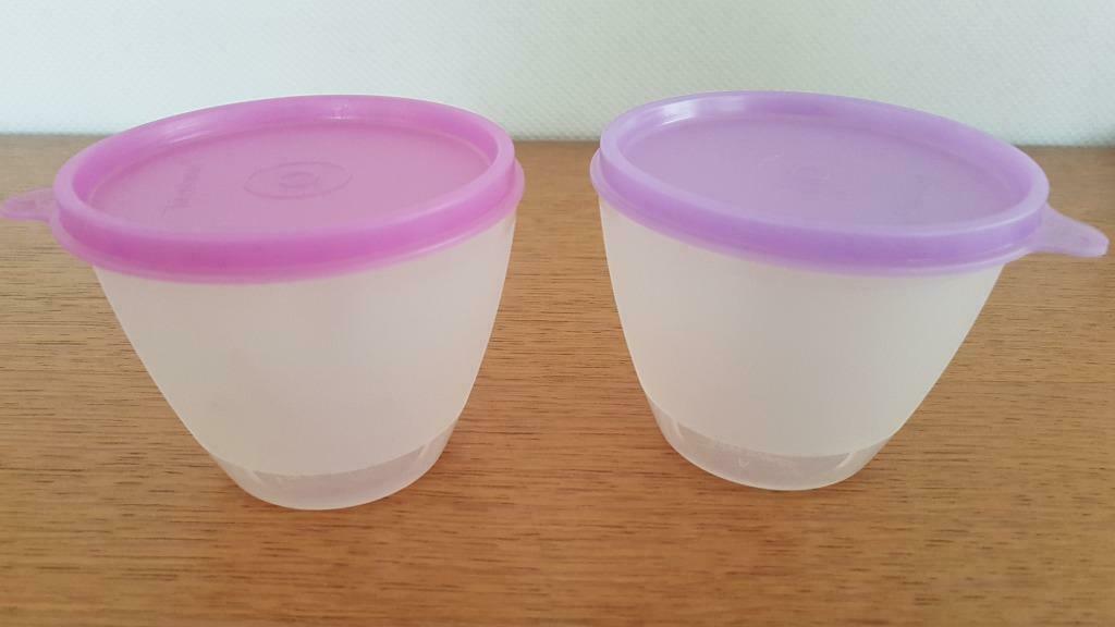 tupperware kommetjes, Ophalen of Verzenden, Gebruikt, Paars