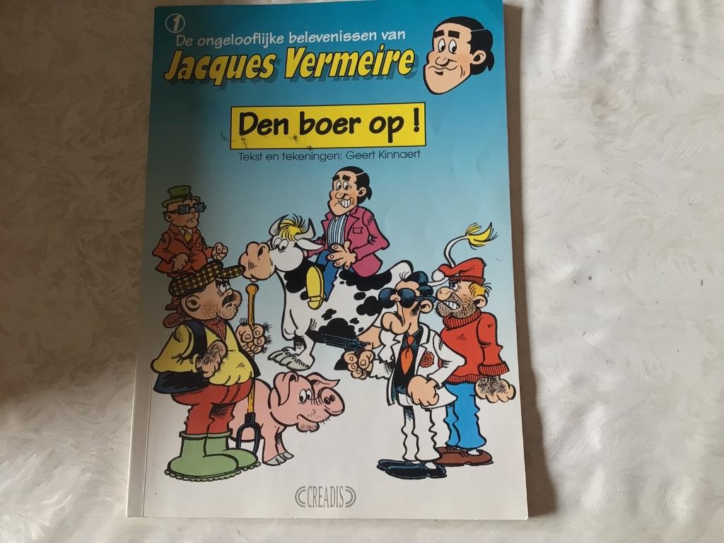 Strip 1 Den boer op Jacques Vermeire Creadis 1993, Boeken, Stripverhalen, Ophalen of Verzenden