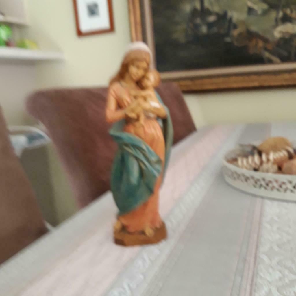 Mooie L.Vrouw  zo'n 30 cm  nieuw., Enlèvement, Neuf, Image, Christianisme | Catholique