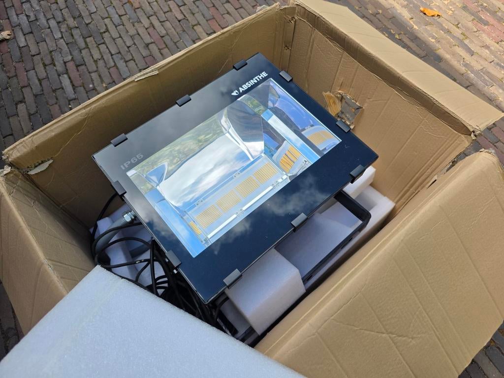 Led straler 80 000 lm splinternieuw, Tuin en Terras, Ophalen, Led