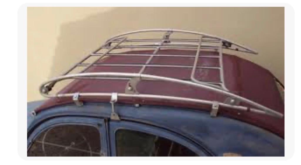 2cv Citroen CHERCHE galerie de toit porte bagage, Enlèvement ou Envoi, Porte