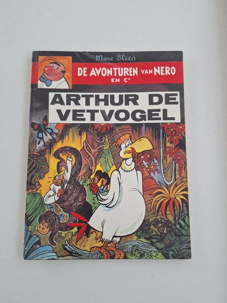 Comic Nero 1968 : Arthur le Vetvogel, Enlèvement ou Envoi, Marc Sleen, Une BD, Comme neuf