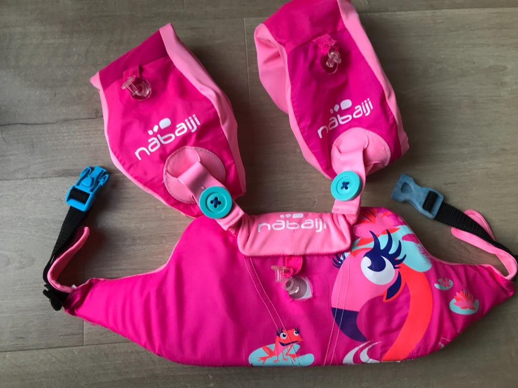 Nabaiji – Tiswim Meegroeiende zwemhulp voor kinderen van 15, Kind, Ophalen of Verzenden, Zo goed als nieuw, Nabaiji