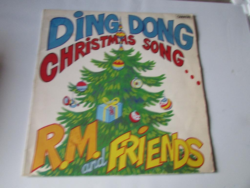 DING DONG CHRISTMAS SONG, R.M and FRIENDS, LP, Cd's en Dvd's, Ophalen of Verzenden, Gebruikt, 12 inch, Europees