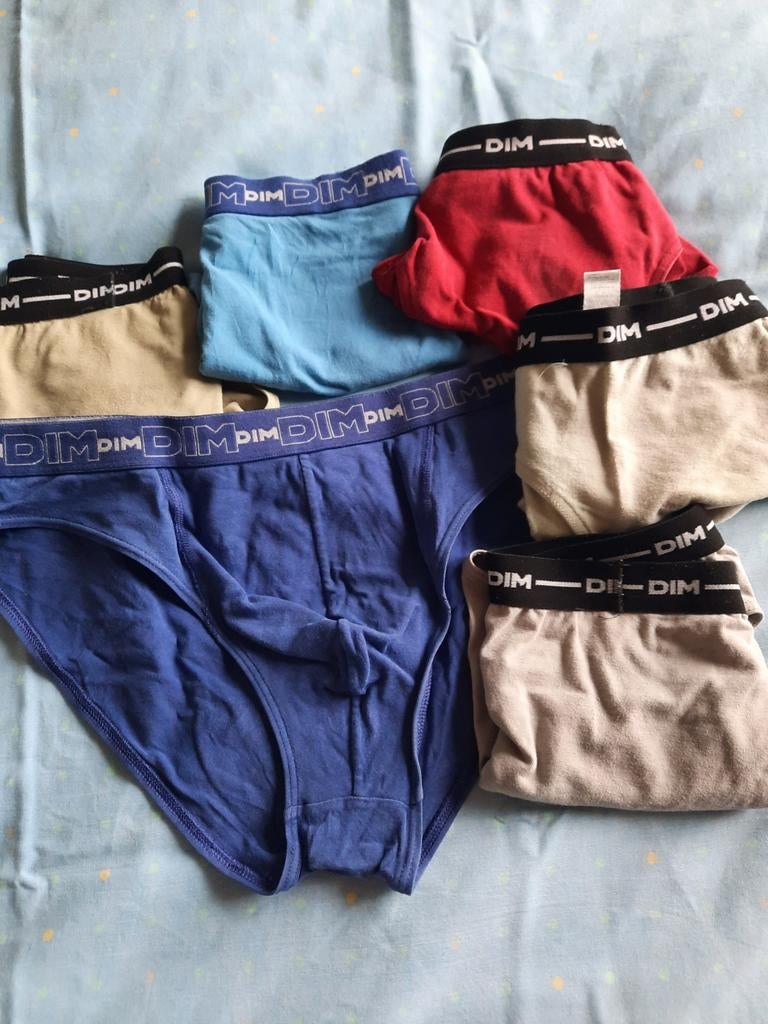 Pakket van 6 heren slips van Dim, verschillende kleuren, Ophalen of Verzenden, DIM, Slip