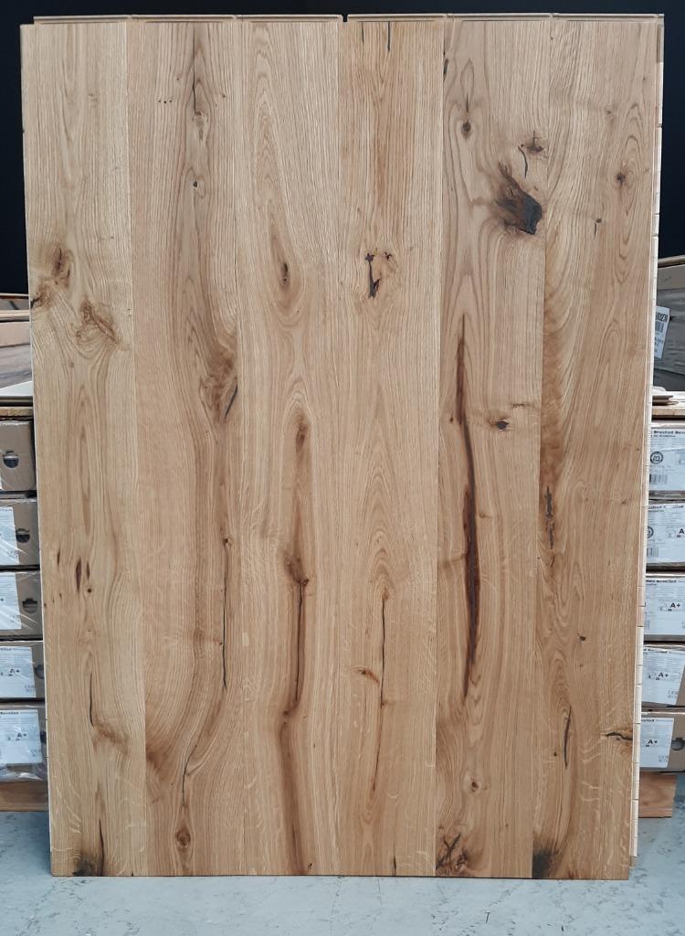 Parket eik, naturel geolied I Outletprijs I 🔥€29,95, Doe-het-zelf en Bouw, Vloerdelen en Plavuizen, Nieuw, Parket, Hout, 150 cm of meer