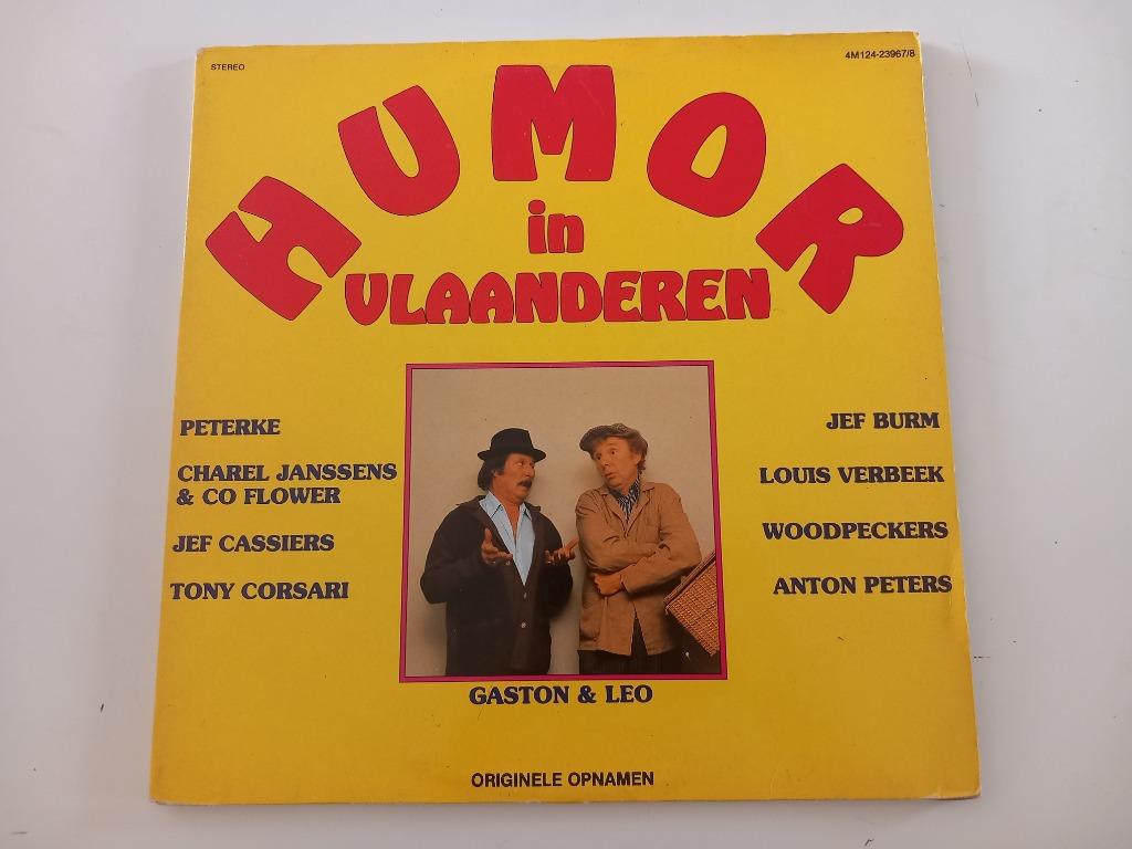Vinyl 2LP Humor in Vlaanderen Komedie Gaston & Leo Comedy, Ophalen of Verzenden, 12 inch