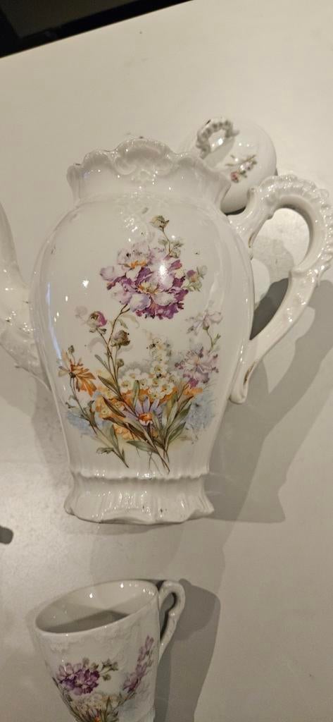 Oud porseleinen servies, Ophalen