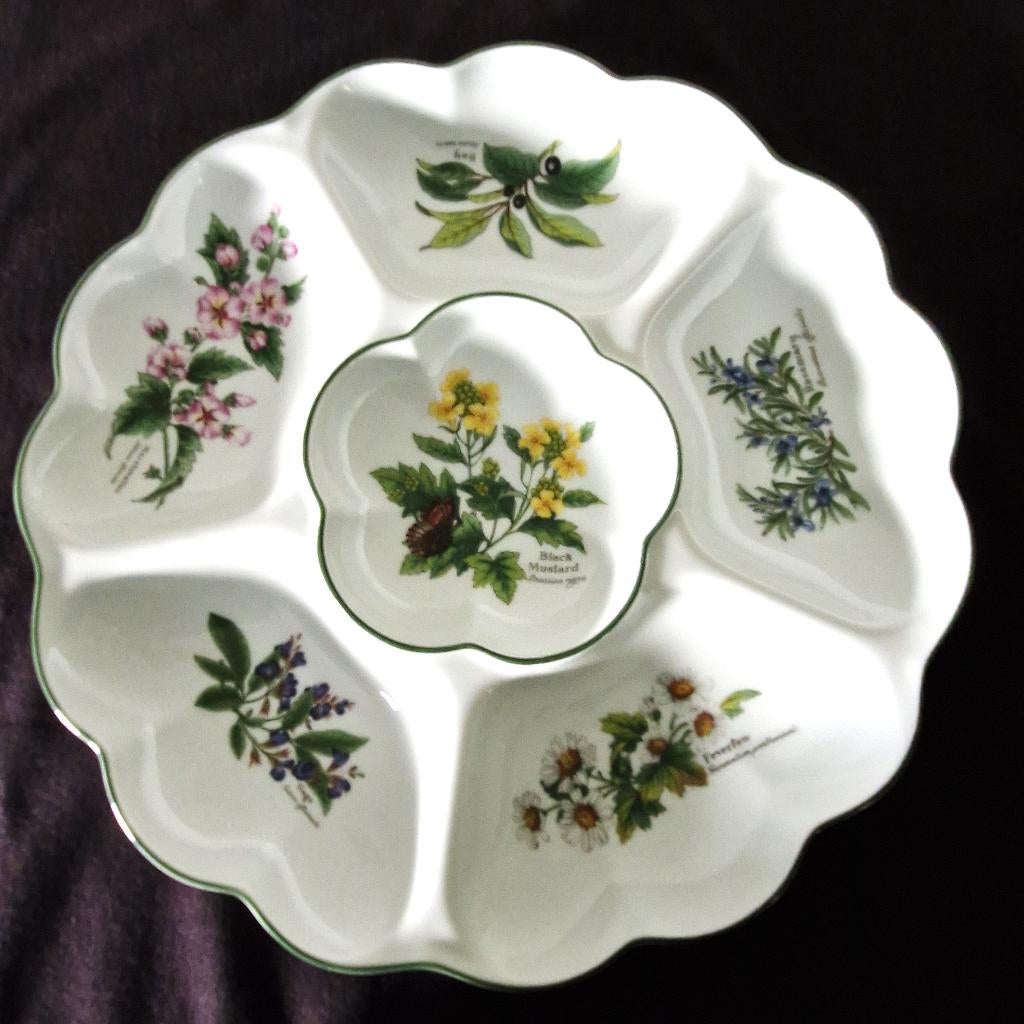 Vintage Royal Worcester Herb Crudite Server (Nieuw), Ophalen of Verzenden